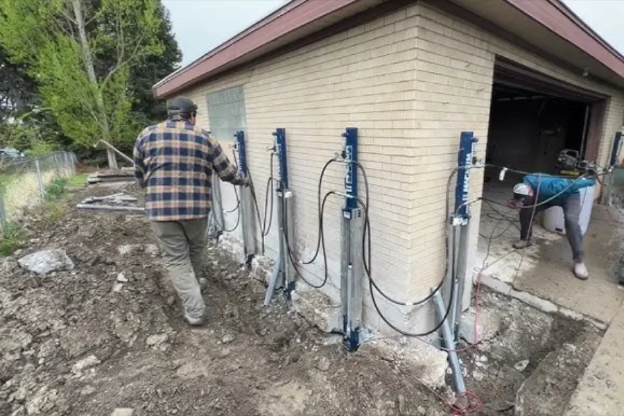 Injection Pier Installation in Wesley Chapel, FL
